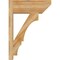 Ekena Millwork Balboa Slat Rough Sawn Outlooker, Western Red Cedar, 8"W x 20"D x 28"H OUT08X20X28BOA06RWR - alternate 2